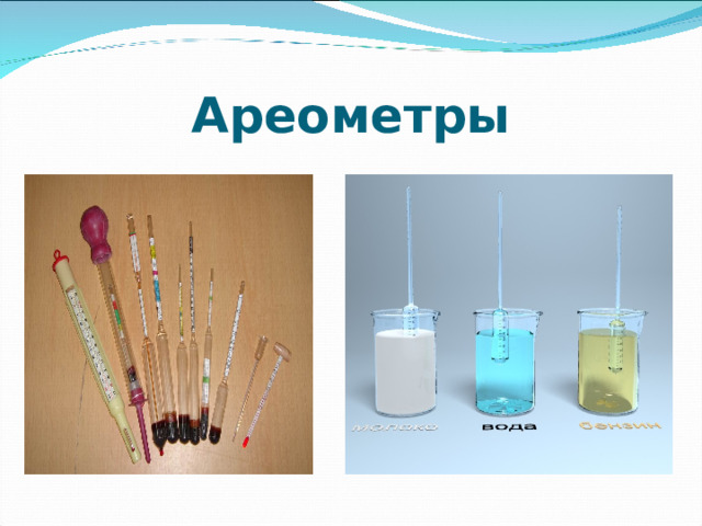 Ареометры 