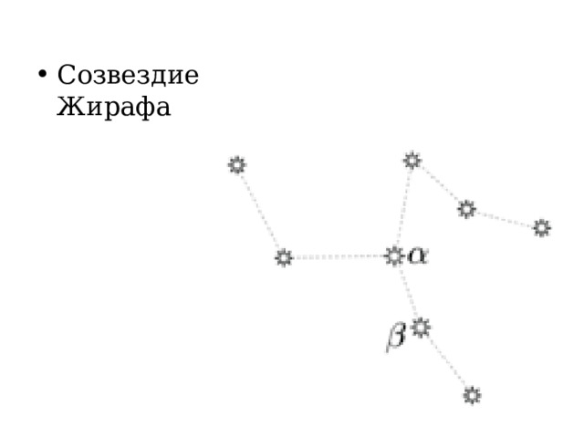 Созвездие Жирафа 