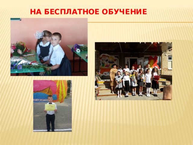 на бесплатное обучение 