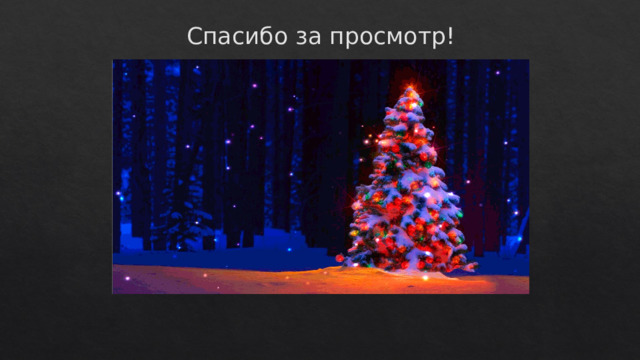 Спасибо за просмотр! 