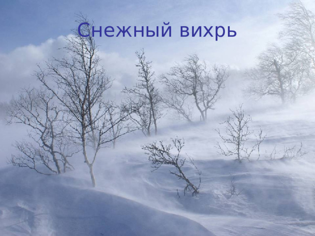 Снежный вихрь 