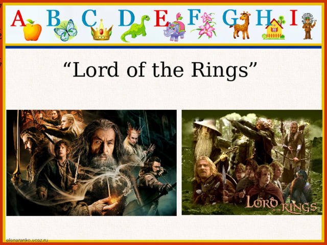7.12.17 “ Lord of the Rings” 