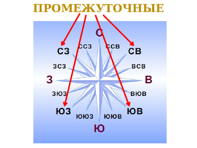 ПРОМЕЖУТОЧНЫЕ 