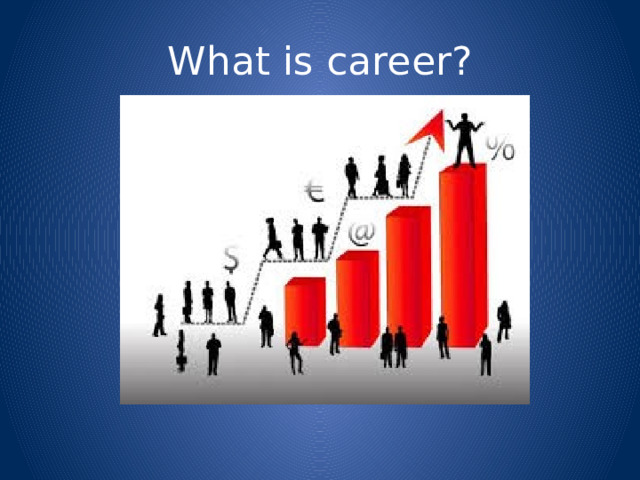 What is career? 