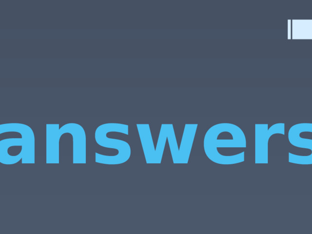 answers 