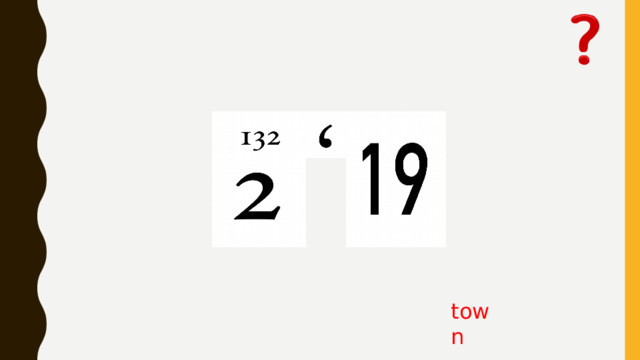 town 