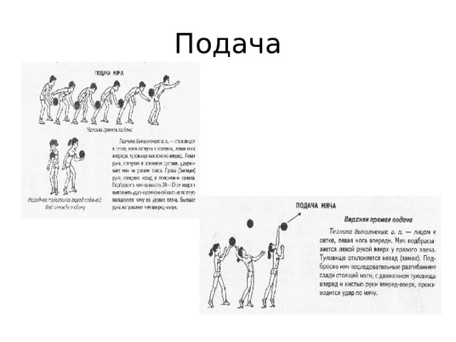 Подача 