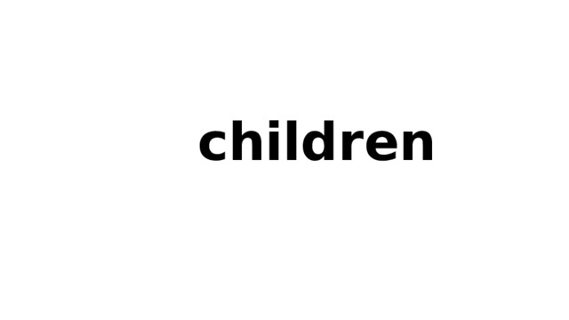 children 