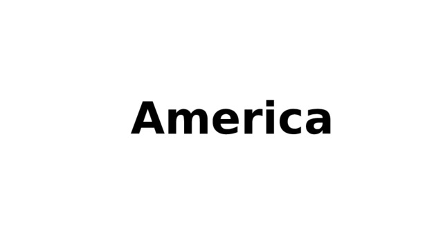 America 