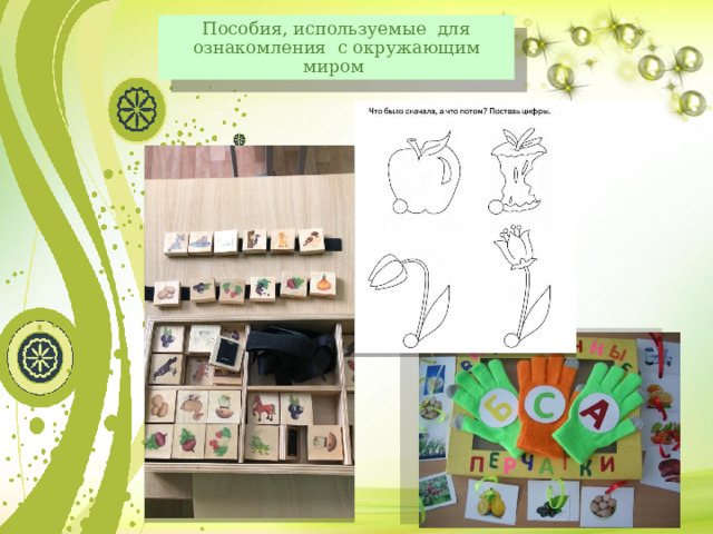Пособия, используемые для ознакомления с окружающим миром 