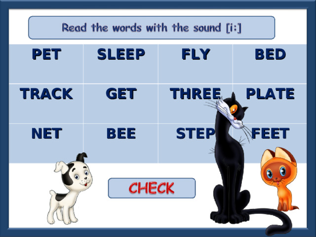 PET SLEEP TRACK FLY GET NET BEE BED THREE STEP  PLATE FEET 