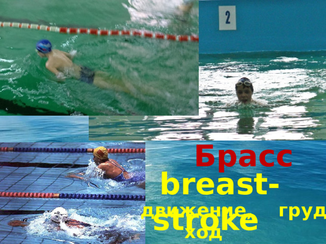 Брасс  breast-stroke движение, грудь  ход 