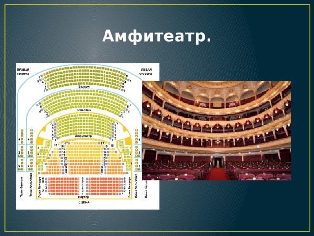 Амфитеатр. 