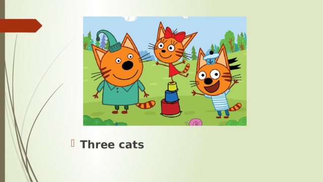 Three cats 