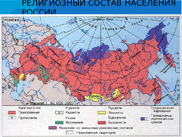 ВЫВОДЫ:   Россия – многонациональное государство. Национальный состав сформировался под влиянием исторических, экономических и политических факторов. Отношения должны строиться на уважении языка, традиций, культуры, обычаев народов. 