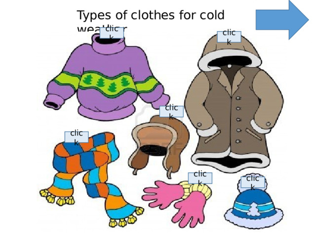 Types of clothes for cold weather click click click click click click 