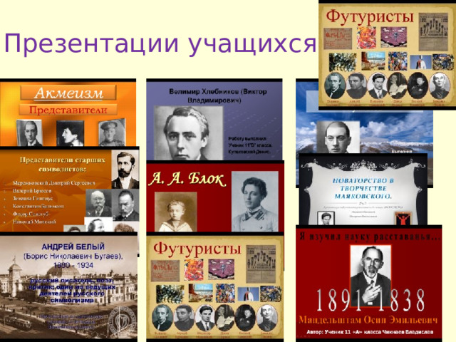 Презентации учащихся 