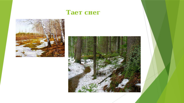 Тает снег 