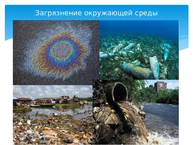 Загрязнение окружающей среды 