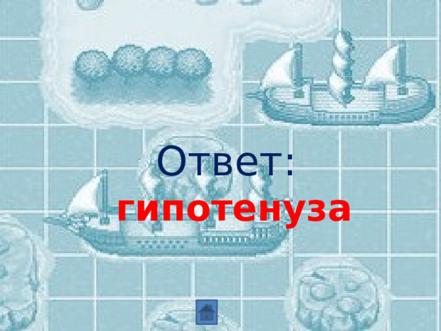 Ответ: гипотенуза 