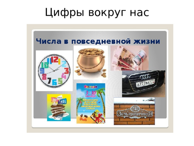 Цифры вокруг нас   