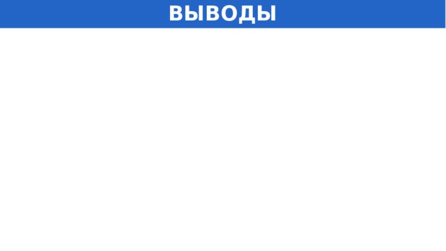 ВЫВОДЫ 