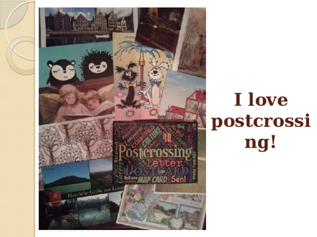 I love postcrossing! 