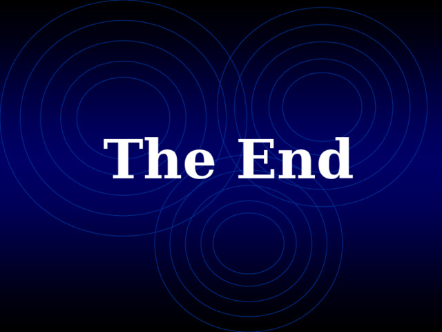 The End 