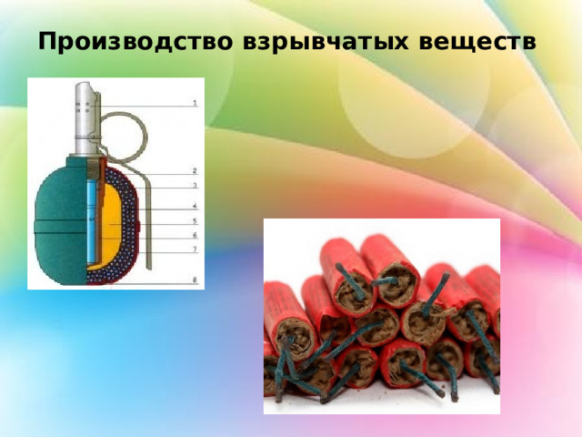 Производство взрывчатых веществ   