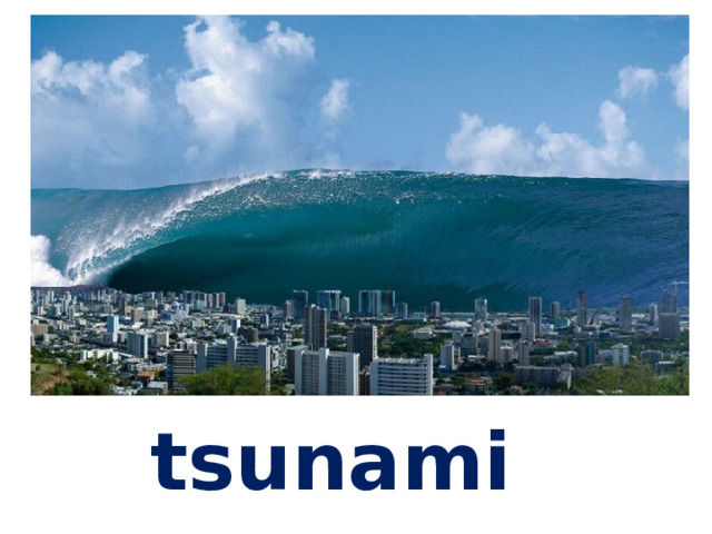tsunami 