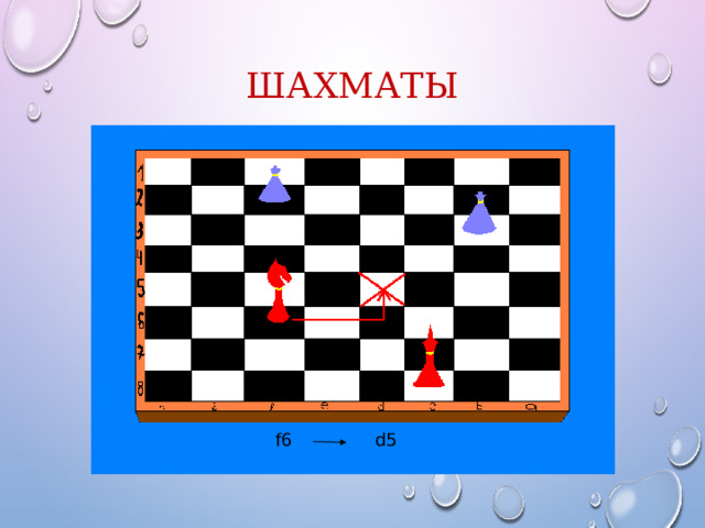 ШАХМАТЫ f6 d5 