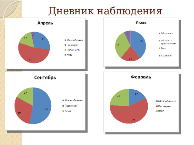 Дневник наблюдения 