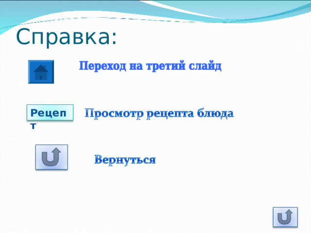Справка: Рецепт 