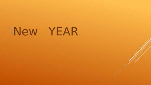 New YEAR 