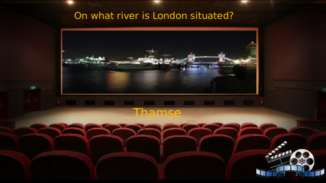 On what river is London situated? Thamse 