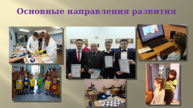 Основные направления развития 