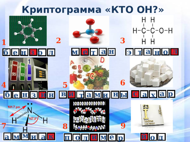Криптограмма «КТО ОН?» 2 3 1 л н а а е м о з т э л о б е н т н 6 4 5 с а в и р н а б а н и м ы з н х и е т 7 9 8 м к й и м а е а и м д п о о л р 