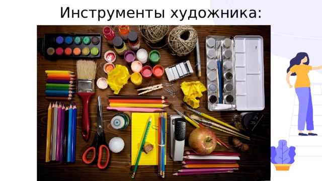 Инструменты художника: Чем рисуют художники?  