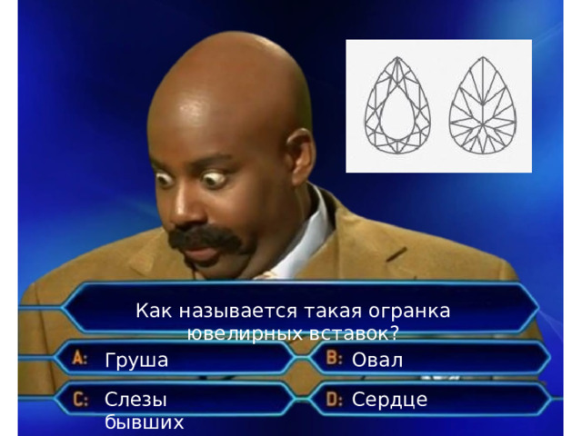 Как называется такая огранка ювелирных вставок? Овал Груша Сердце Слезы бывших 