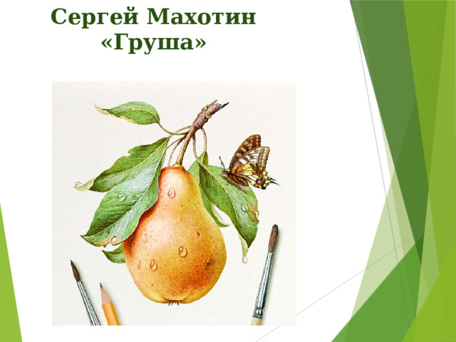 Сергей Махотин «Груша»    