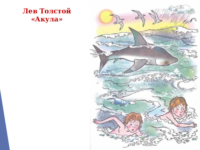 Лев Толстой  «Акула»    