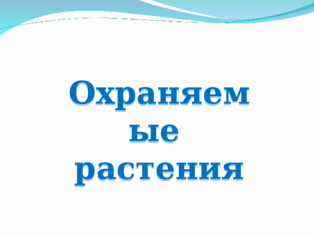 Охраняемые растения 