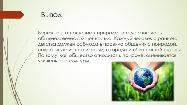 Вывод 