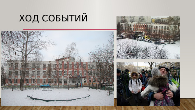 Ход событий 