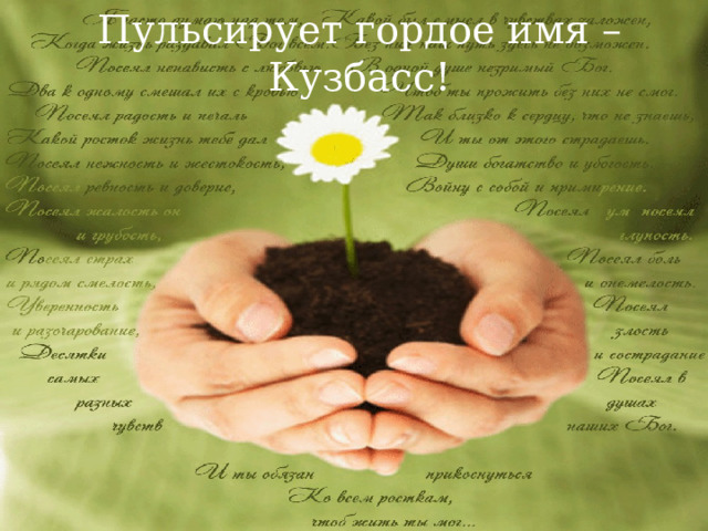 Пульсирует гордое имя – Кузбасс! 