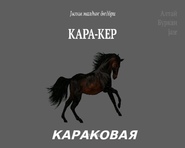 КАРАКОВАЯ 