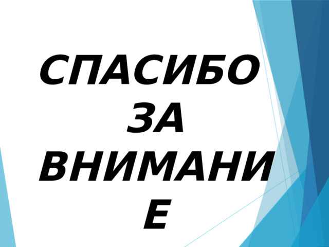 СПАСИБО ЗА ВНИМАНИЕ 