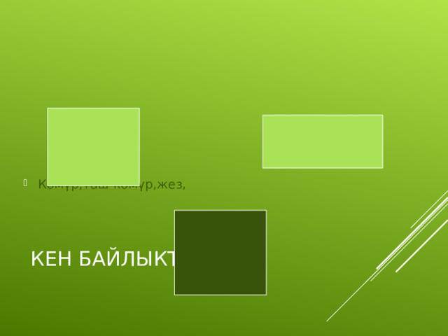 Көмүр,таш көмүр,жез, КЕН БАЙЛЫКТАРЫ 