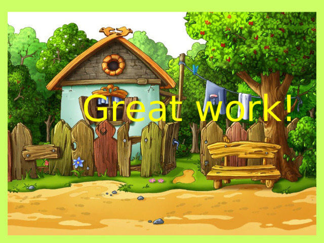  Great work! 