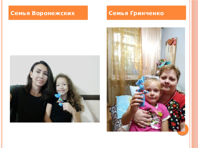 Семья Воронежских Семья Гринченко 